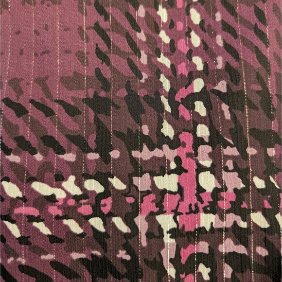 JESSICA HOWARD Size 16 Dress Purple Black Plaid 3/4 Bell Sleeve Dark Academia - Picture 14 of 14